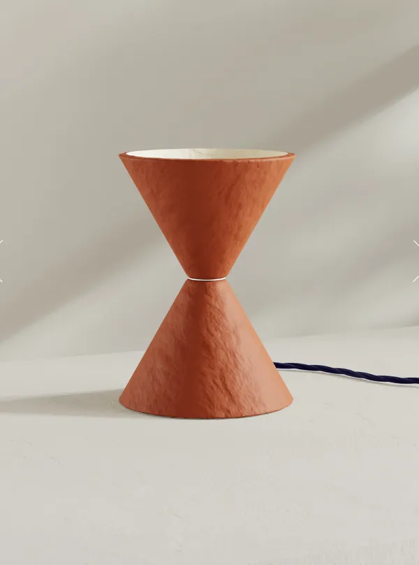 Palefire Studio, Diabolo Uplighter Lamp in Brick