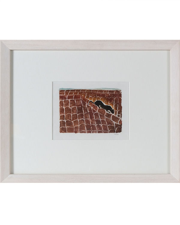 Tessa Newcomb, Cat on a Roof, 1989