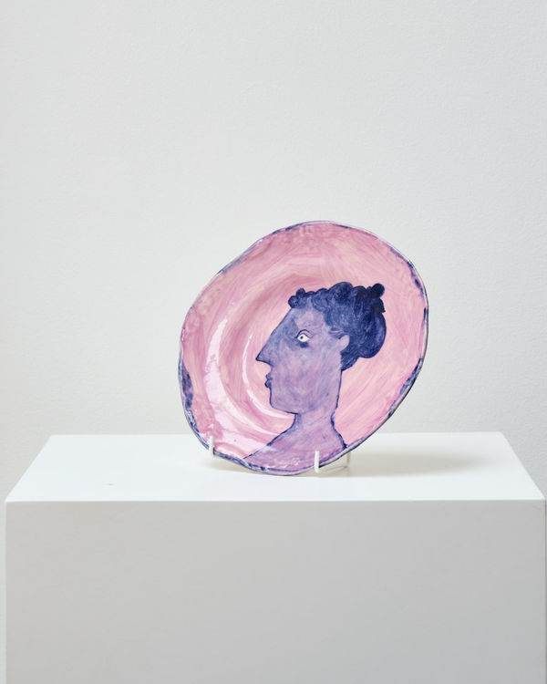 Claudia Rankin, Lilac Head Plate