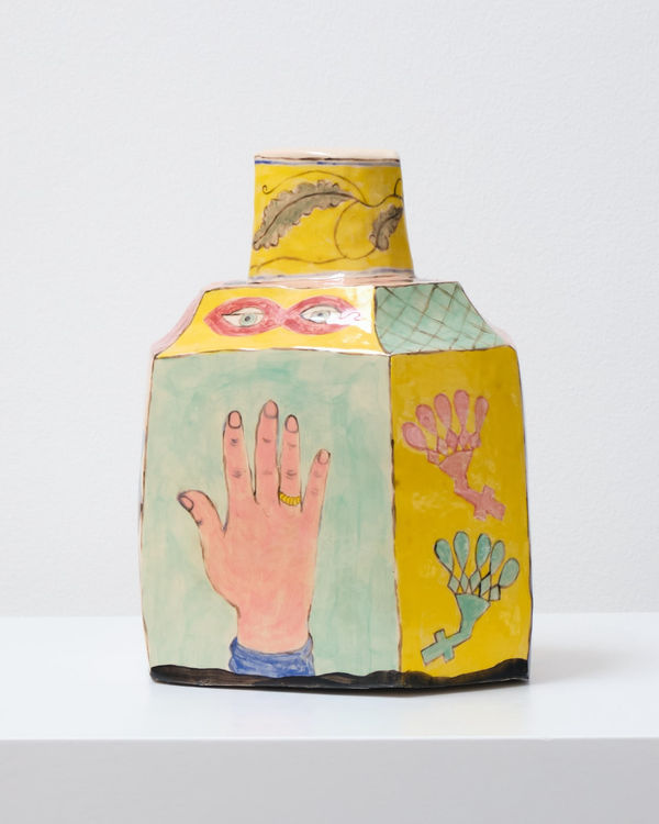 Claudia Rankin, Large Caddy with Monkey & Hand