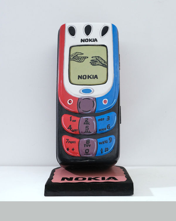 Paa Joe, Nokia Box Sculpture Maquette