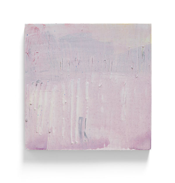 Sara Siestreem (Hanis Coos) lilac, 2015-2022 acrylic, graphite and color pencil on panel 18 x 18"