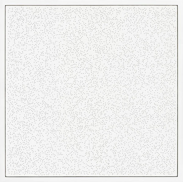 Isaac Layman Ceiling Tile 2, 2014 photographic construction, archival inkjet print 59 x 59" image 60.75 x 60.75" framed