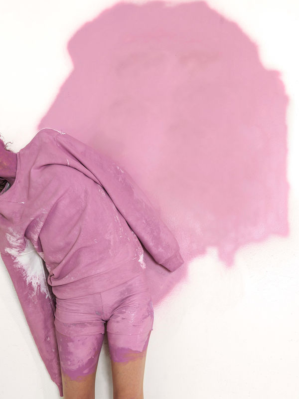 Lee Materazzi, Tilted Pink, 2021