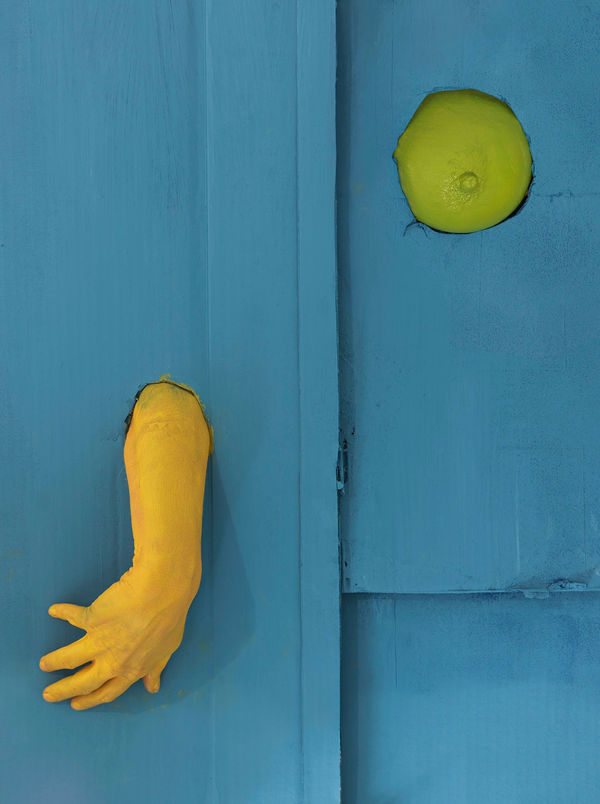 Lee Materazzi, Thru Blue, 2022