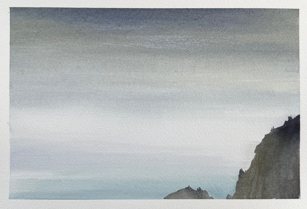 David Muller, David Muller Watercolor Study 20