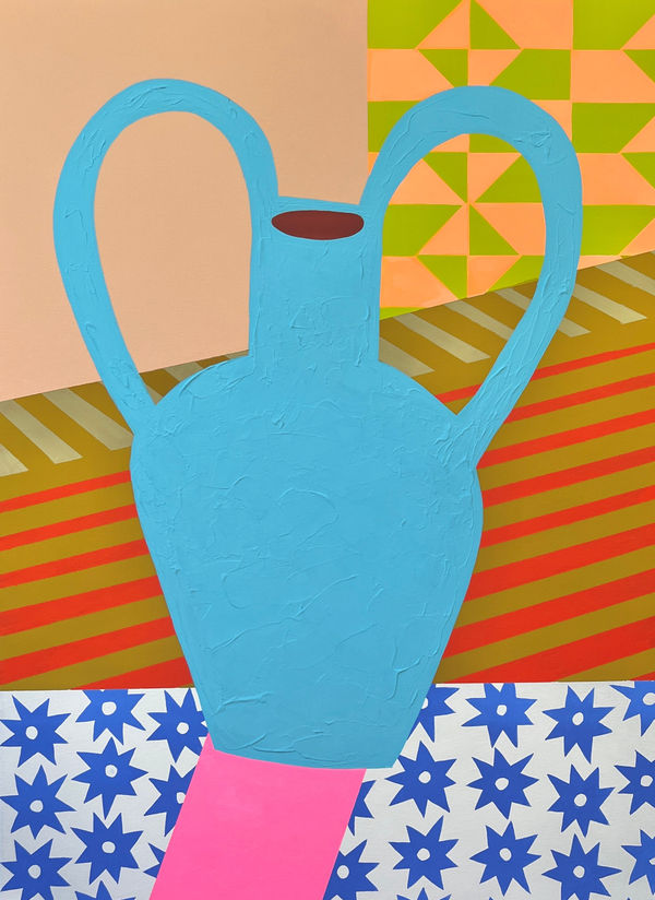 Mary Finlayson, Blue Vase, 2023