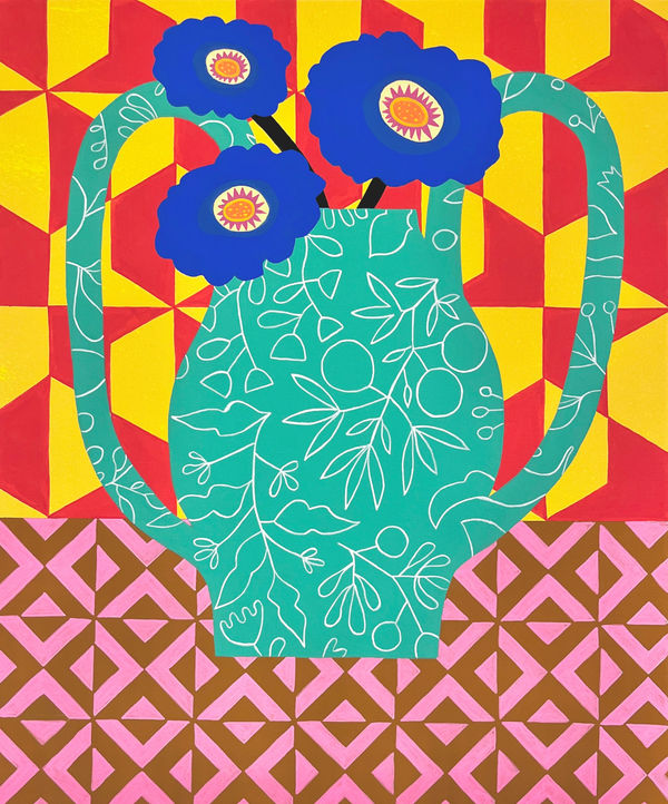 Mary Finlayson, Dahlias, 2023