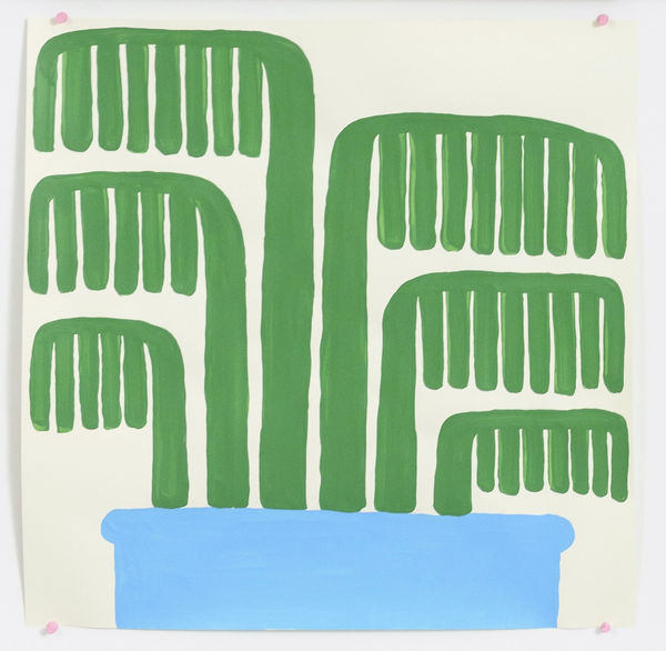 Carissa Potter, Green Palm, 2021