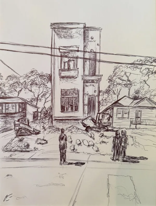 Omari Booker, New Construction, 2025