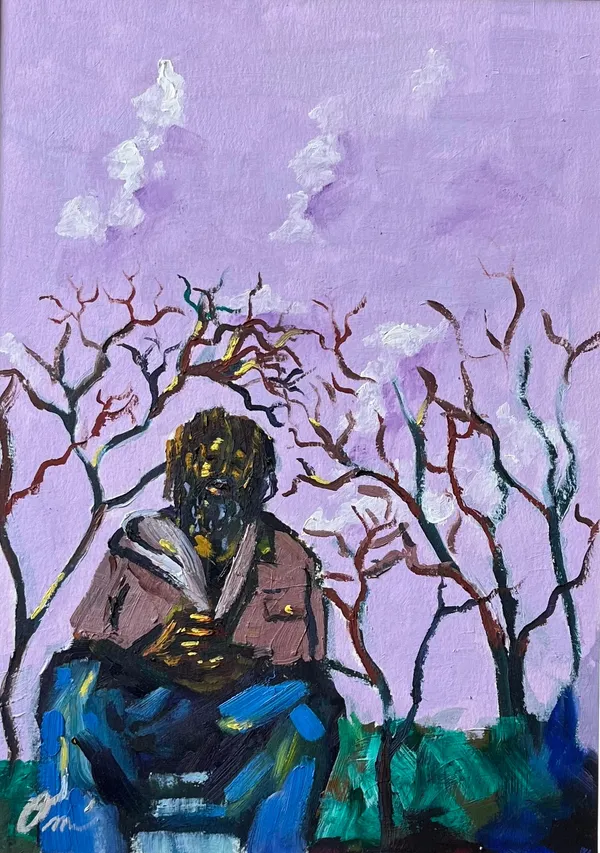 Omari Booker, In Thought, 2025