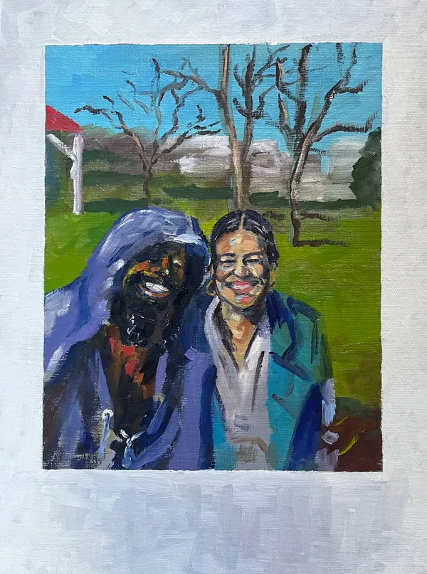 Omari Booker, Polaroid, 2025