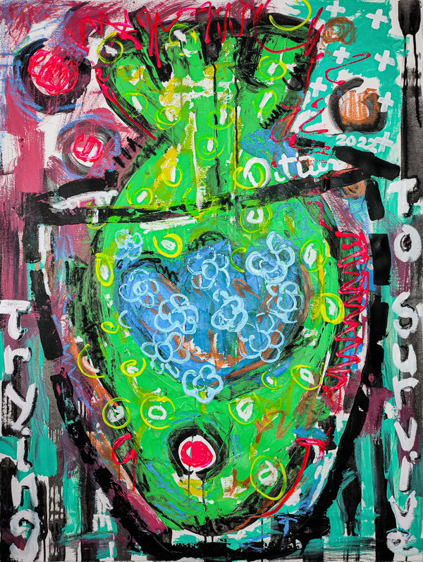 Christian Dittus, Trying to survive, 2022