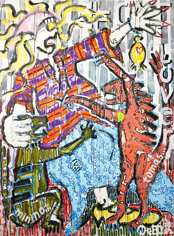 Christian Dittus, Minino vs Tomas (Cat Lover), 2022