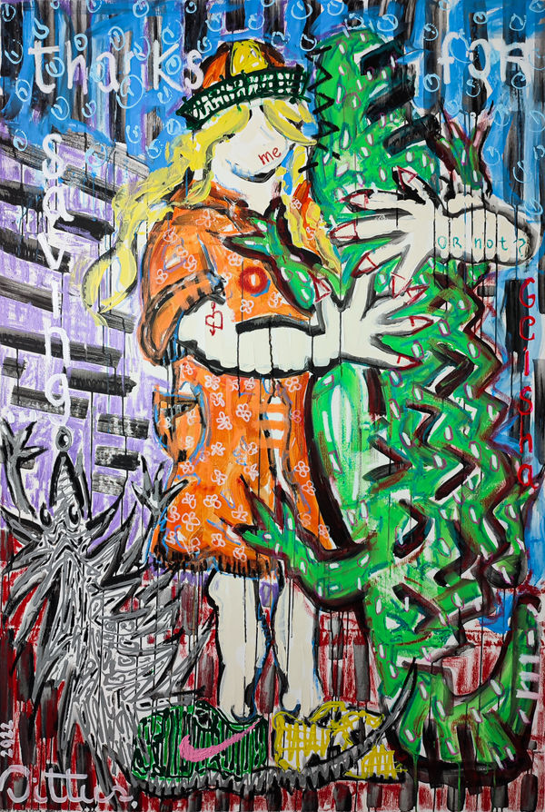 Christian Dittus, Thanks for saving me or not ?, 2022