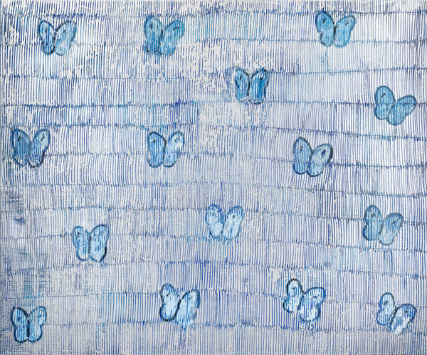 Hunt Slonem, Assumption Silver