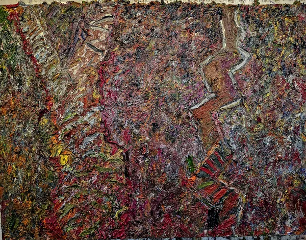 Tracey Jones Trunk 11 Oil on canvas 36 x 48 in 91.4 x 121.9 cm