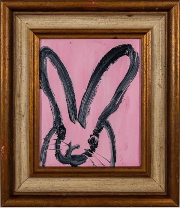 Hunt Slonem, Rose, 2022