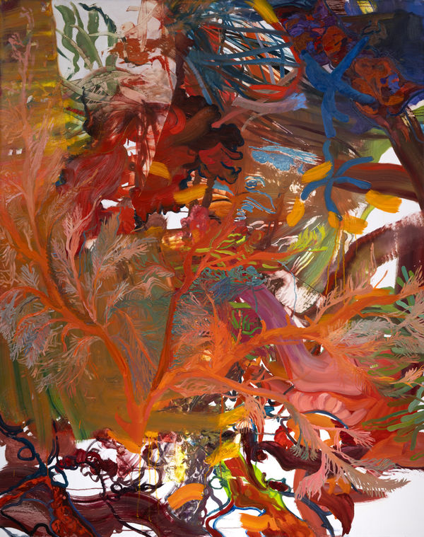 Jeane Cohen Reef Oil on canvas 60 x 48 in 152.4 x 121.9 cm