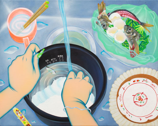 Maya Fuji, I Wash My Rice Until The Water Is Clear II, 2023