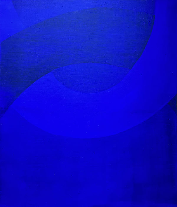 JANG HEE KIM LUCE-B-12, 2023 acrylic mixed medium on canvas 51 cm x 45 cm