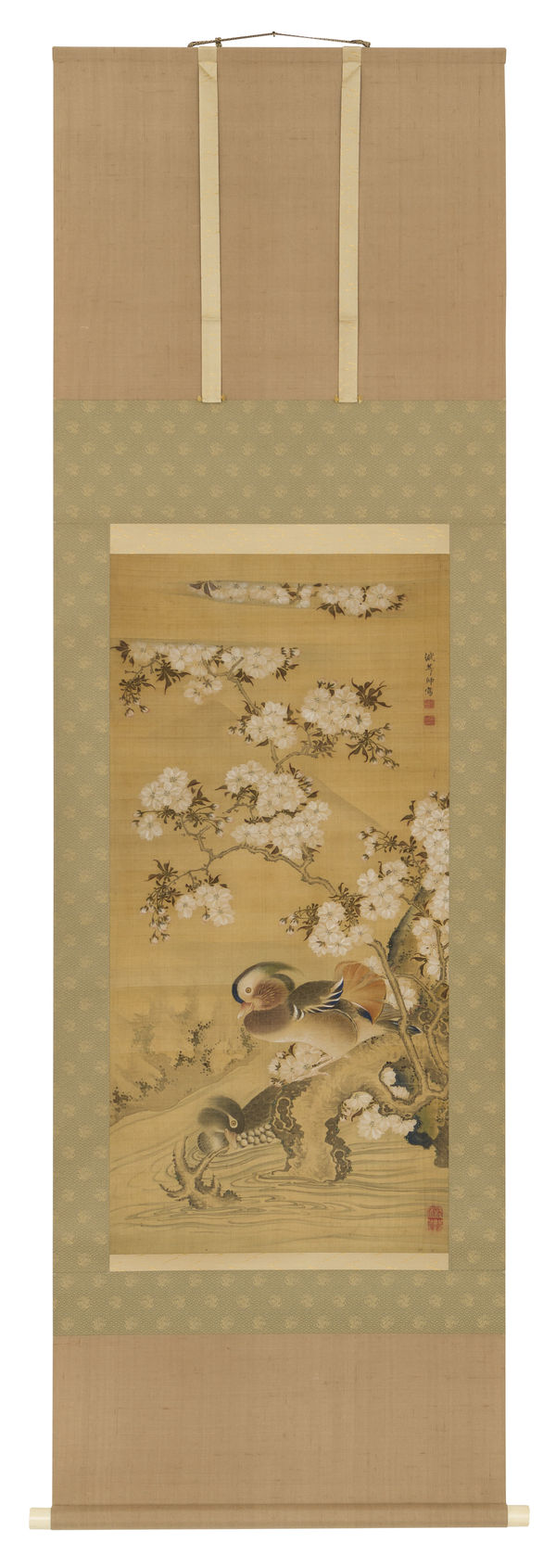 Pair of Mandarin Ducks