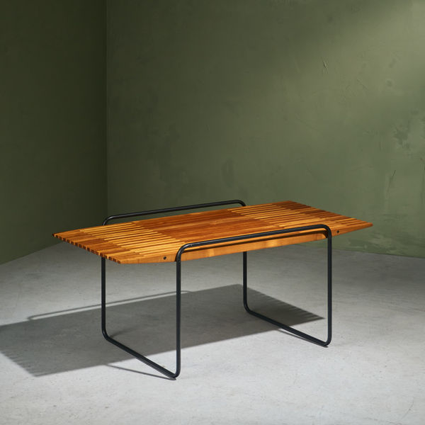 Taichiro Nakai, Coffee Table with Slatted Top for La Permanente Mobili Cantù, Italy, 1955