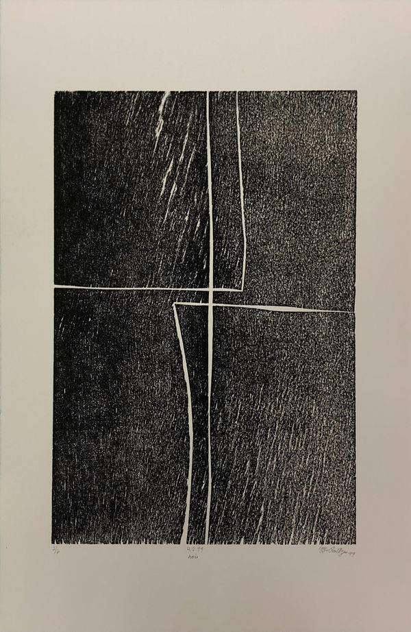 尚-封瓦‧巴爾讓 Jean-François Baltze, 4.2.99 黑 4.2.99 noir, 1999