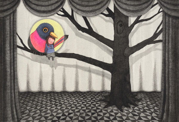 幾米 Jimmy Liao, 微笑的魚-5 A Fish That Smiled at Me-5, 2022