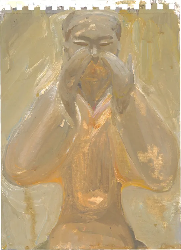 張安 ZHANG An, 文化考察期間的寫生之十八 Painting from Life during a Cultural Study Tour 18, 2017