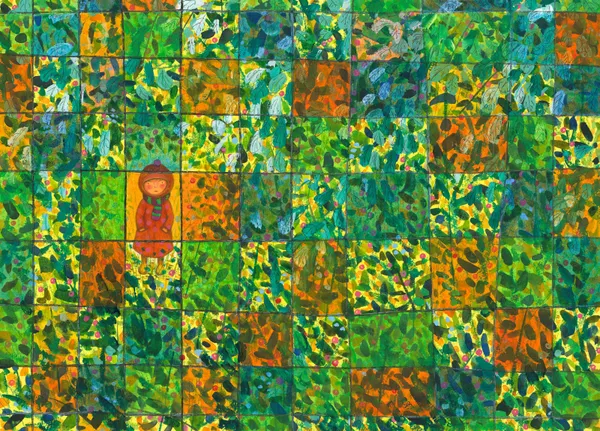 幾米 Jimmy LIAO, 保護色 Camouflage, 未紀年 n.d.