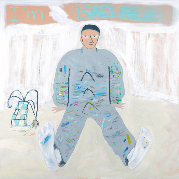 桑拿大可 Sangna Take I'M BAD ACTOR, 2022 壓克力顏料／畫布 Acrylic on canvas 35 3/8 x 35 3/8 in 90 x 90 cm