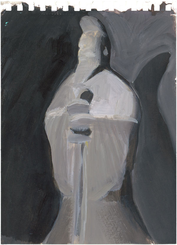 張安 ZHANG An, 文化考察期間的寫生之二十五 Painting from Life during a Cultural Study Tour 25, 2017