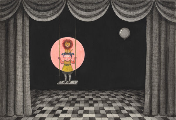 幾米 Jimmy Liao, 微笑的魚-4 A Fish That Smiled at Me-4, 2022