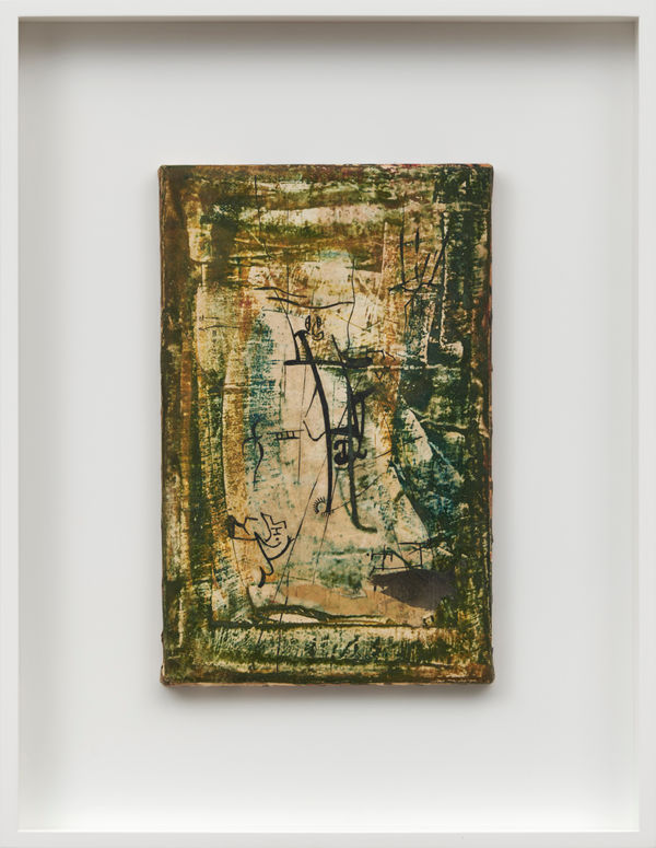 李元佳 LI Yuan-chia 無題 Untitled, 1958 油彩／畫布 Oil on canvas 13 3/8 x 8 5/8 in 34 x 22 cm