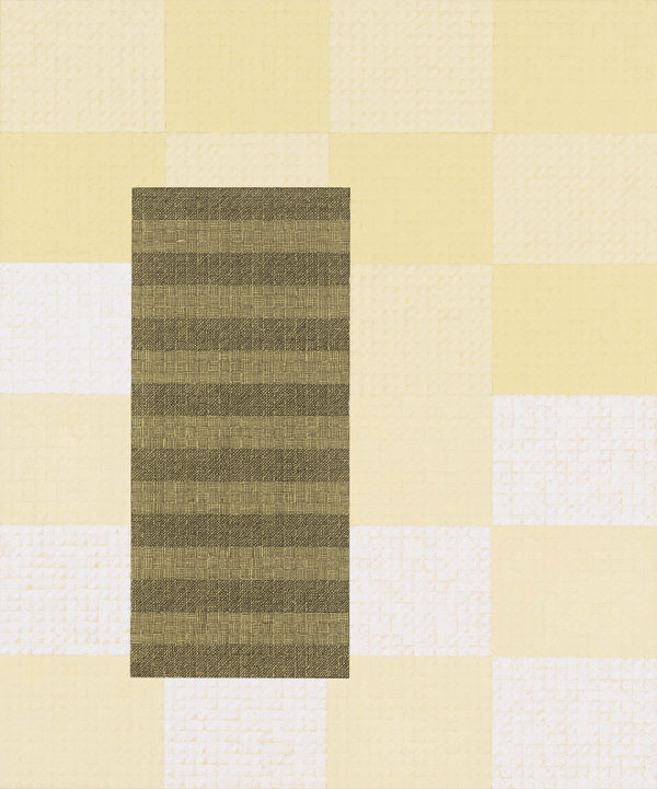 莊普 TSONG Pu 門 Gateway, 2022 壓克力顏料、代針筆／畫布 Acrylic and pigment pen on canvas 28 1/2 x 23 7/8 in 72.5 x 60.5 cm