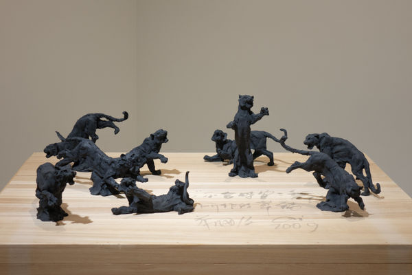 蔡國強 CAI Guo-Qiang, 為”不合時宜：舞台二”所做的草稿 Study for Inopportune: Stage Two, 2009