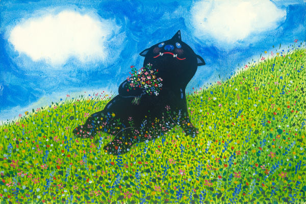 幾米 Jimmy Liao, 吃掉黑暗的怪獸-4 The Monster Who Ate Darkness-4, 2006