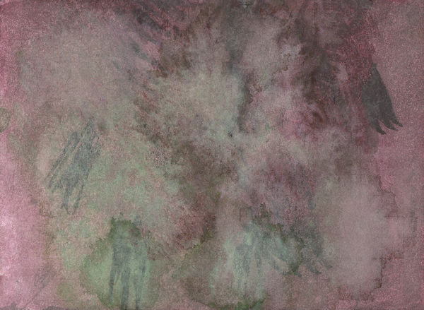 鄭帛囪 CHENG Po-Tsung 無題 Untitled, 2013-2022 水彩、原子筆、油漆筆、立可白（帶）／便條紙 Watercolor, ball pen, marker, white-out on note paper 3 x 4 in 7.6 x 10 cm