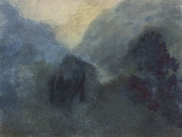 鄭帛囪 CHENG Po-Tsung 無題 Untitled, 2013-2022 水彩、原子筆、油漆筆、立可白（帶）／便條紙 Watercolor, ball pen, marker, white-out on note paper 3 x 4 in 7.6 x 10 cm