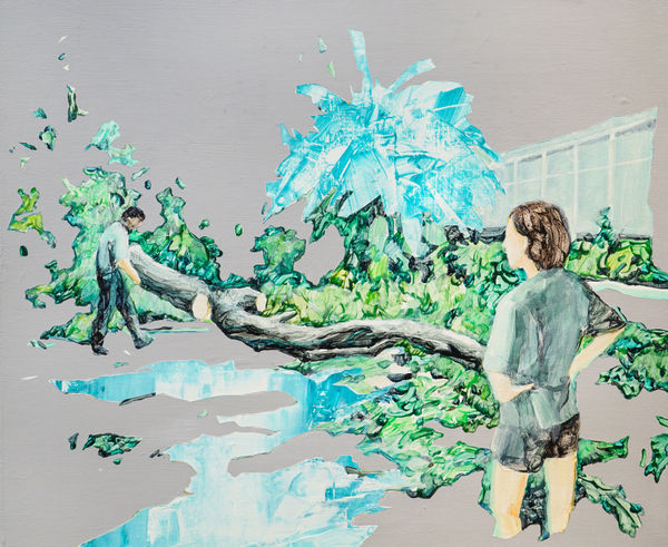 李明剛 LEE Ming Kang, 樹倒 Timber, 2022