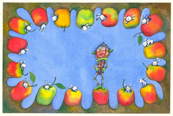 幾米 Jimmy LIAO, 兔巢 Rabbit Nest, 未紀年 n.d.