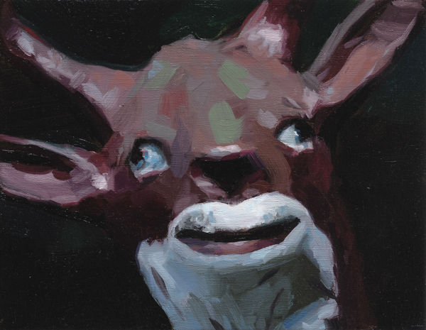 林彥瑋 LIN Yen Wei 就是喜歡你這樣 26 Just Like the Way You Are 26, 2014 油彩／畫布 Oil on canvas 10 5/8 x 13 3/4 in 27 x 35 cm