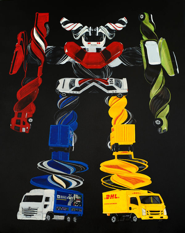 王宗欣 Cowper WANG, TOMICA ROBOT, 2023