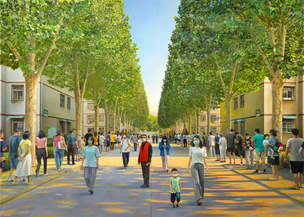 張安 ZHANG An, 一個午後 Afternoon, 2023