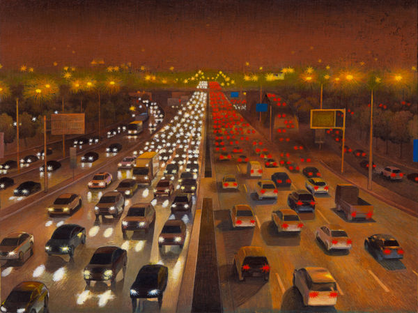 張安 ZHANG An, 城市星光Starlight in the City, 2020