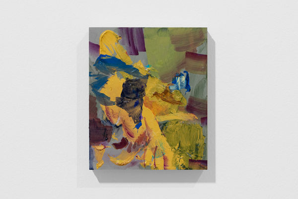 龔寶稜 Pao-Leng KUNG 複製、貼上 Copy and Paste, 2023 壓克力顏料 / 油氈板 Acrylic on linoleum block 15.3 x 12.7 x 2.4 cm