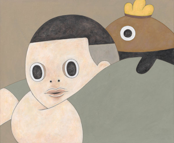 丁原生 Austin TZENG, Play with Baby Bot, 2023