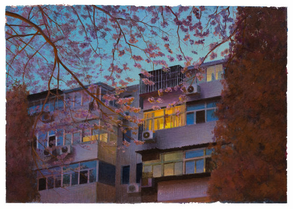 張安 ZHANG An, 窗的風景之一 Scenery from the Window 1, 2019