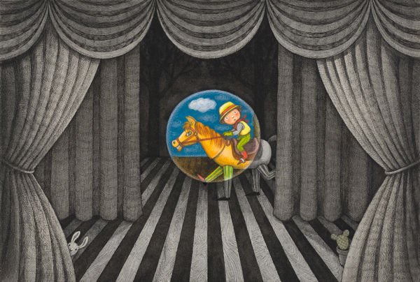 幾米 Jimmy Liao, 微笑的魚-3 A Fish That Smiled at Me-3, 2022